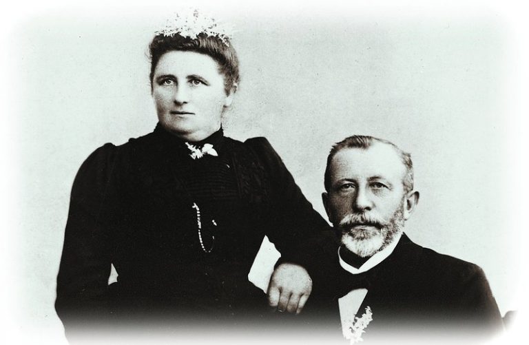 Gründer Bruns mit seiner Frau